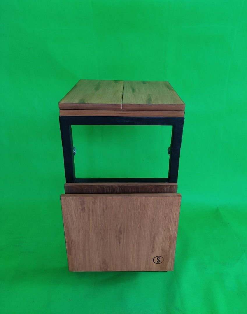 Clearance Expandable Side Table Folding Table Solid Wood Smart Table (Category: Tables & Sets) located in Quezon City. Submitted by bikesmnl (Listing ID 1201082321, Image 2). Description: Smartables PH Expandable Side Table Sold Wood Panels Tanguile Solid Wood Clearance SALE 50% OFF SRP 17,000php Selling for 8,500php Clearing STOCKS Dimensions (LWH) Standing - 32 x 16 x 44 inches Sitting - 16 x 16 x 30 inches Pick up Cubao, QC Shipping care of bu