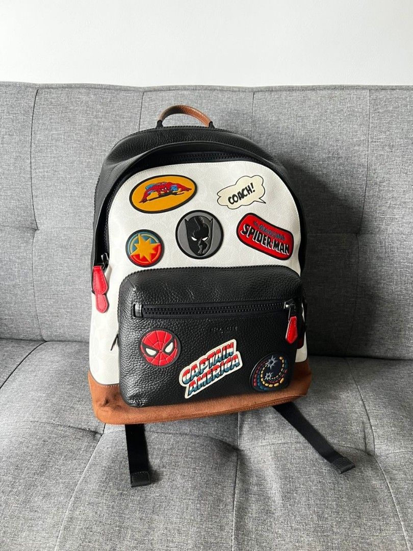 COACH x Marvel Edition Backpack, Men's Fashion, Bags, Backpacks on Carousell