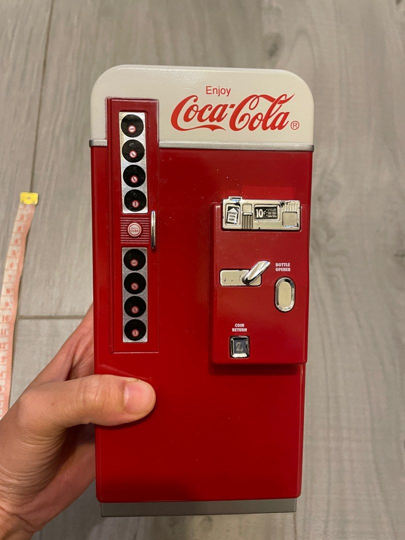 Coca-cola vending machine saving bank 可口可樂自動售賣機錢箱, 興趣