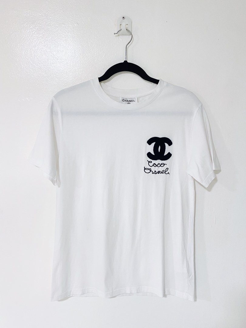 Mua Mua Coco Chanel T-shirt in White