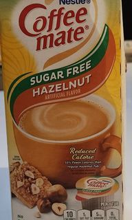 Coffee Mate Hazelnut Sugar Free capsules