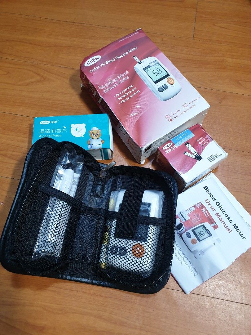cofoe-blood-glucose-meter-health-nutrition-medical-supplies-tools-on-carousell