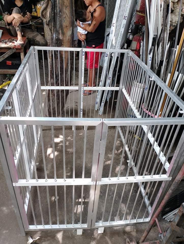 Collapsible Aluminum Dog Cage, Pet Supplies, Homes & Other Pet
