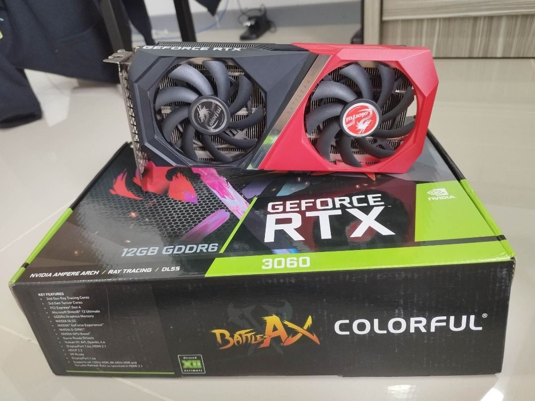 Colorful GeForce RTX 3060 NB DUO 12G V2 L-V For Sale, Computers & Tech ...