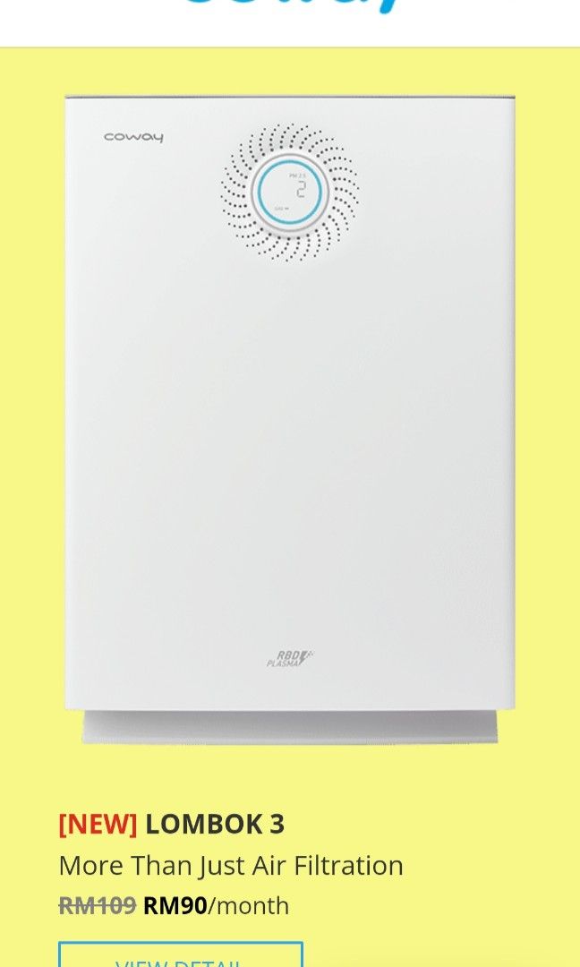 Lombok top air purifier