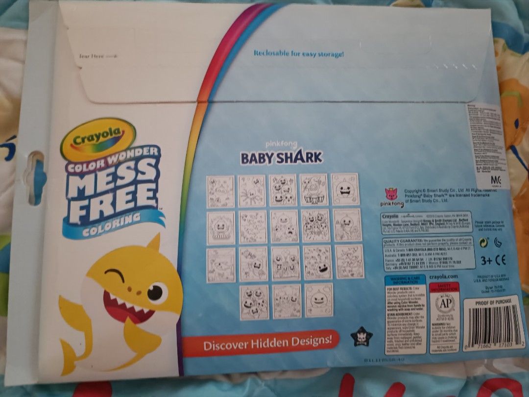 Crayola mess free colouring book hobbies toys stationery craft