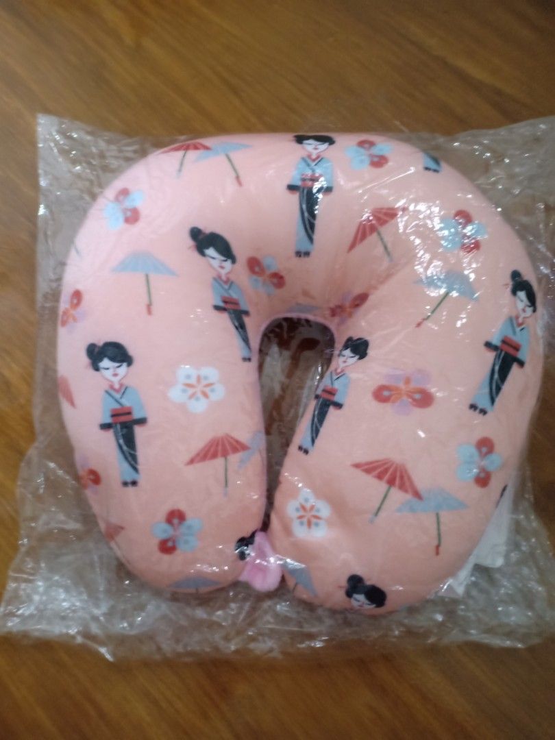 Daiso Microbeads Neck Pillow, Furniture & Home Living, Home Decor