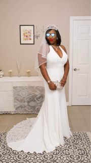 David’s Bridal Wedding Dress size 14