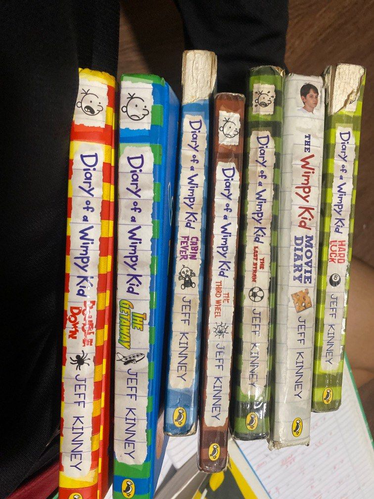 Diary Of A Wimpy Kid Book set, Hobbies & Toys, Books & Magazines