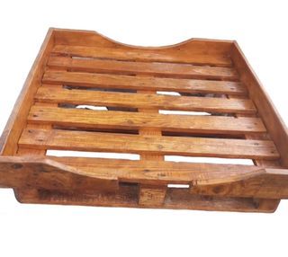 30x30” Wooden Dog Bed