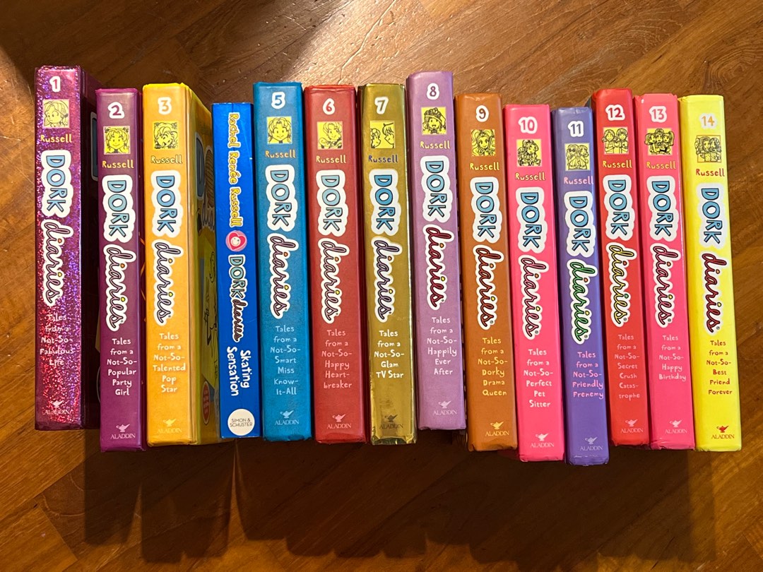 Dork Diaries Full Set 114, Hobbies & Toys, Books & Magazines, Children's Books on Carousell