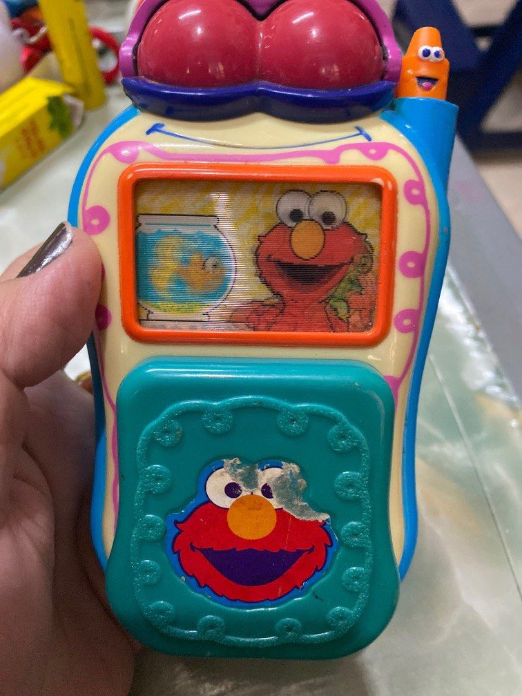 Elmo toy phone collectible vintage, Hobbies & Toys, Toys & Games on