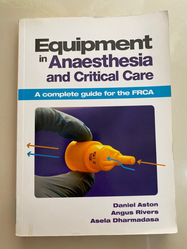 Equipment in Anaesthesia and Critical Care, Hobbies & Toys, Books