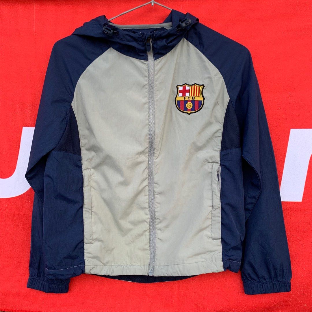 fc barcelona windbreaker