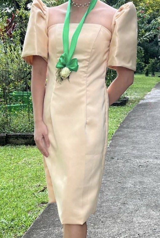 Filipiniana Dutchess Fabric Women s Fashion Dresses Sets Traditional Ethnic wear on Carousell