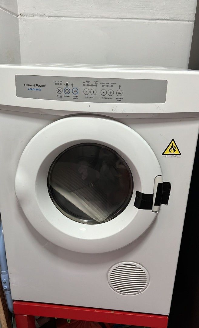 Fisher & Paykel Dryer, TV & Home Appliances, Washing Machines and Dryers on Carousell
