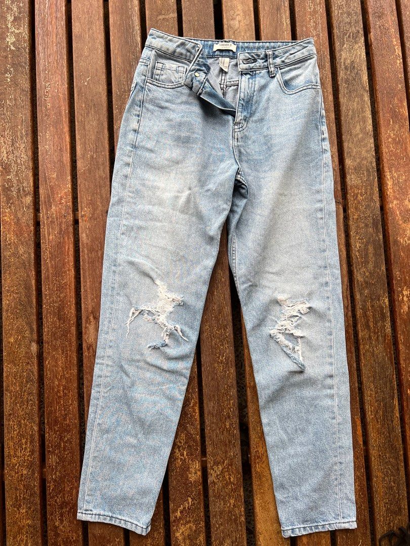 forever 21 mom jeans