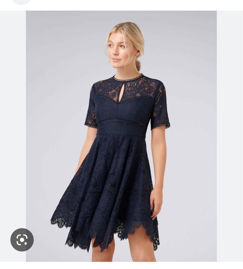 Forever new navy lace dress clearance