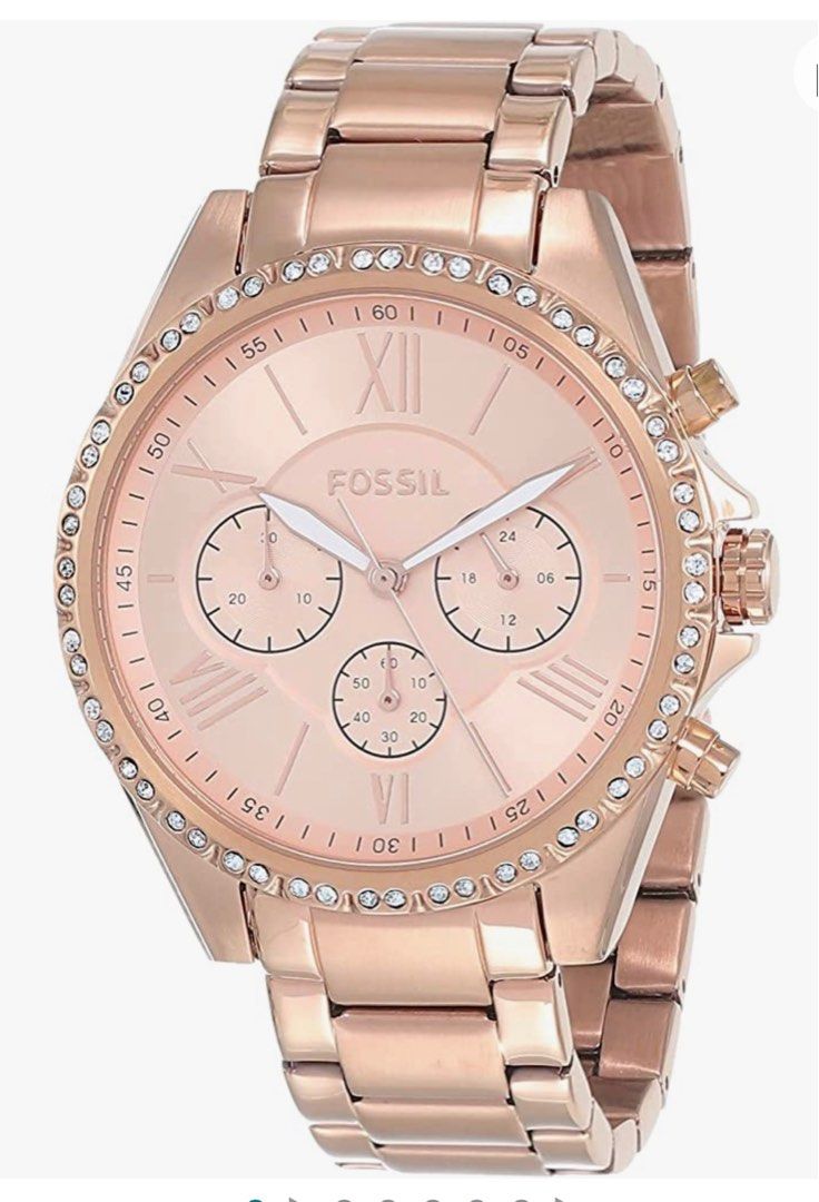 Fossil Rose gold watch for women, Women's Fashion, Watches & Accessories,  Watches on Carousell