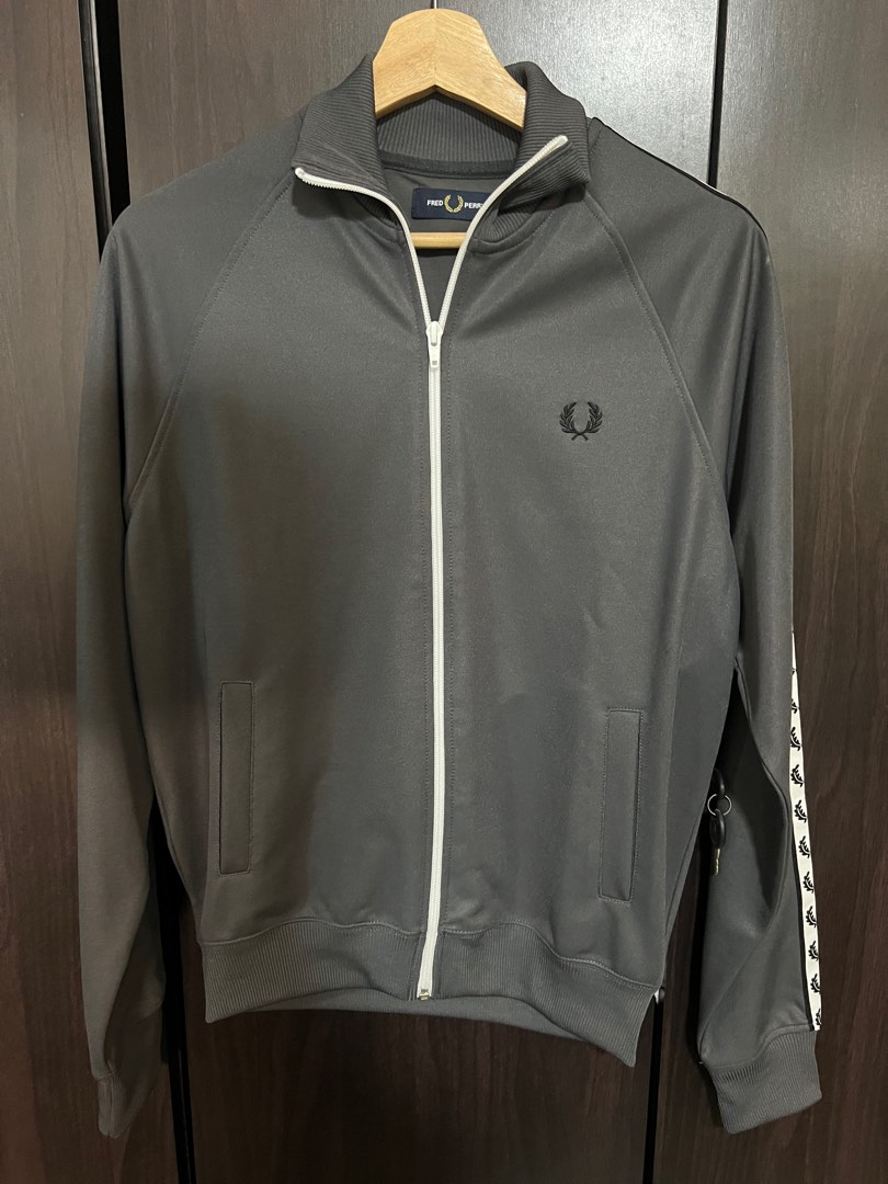 Fred perry on sale bomber track jacket