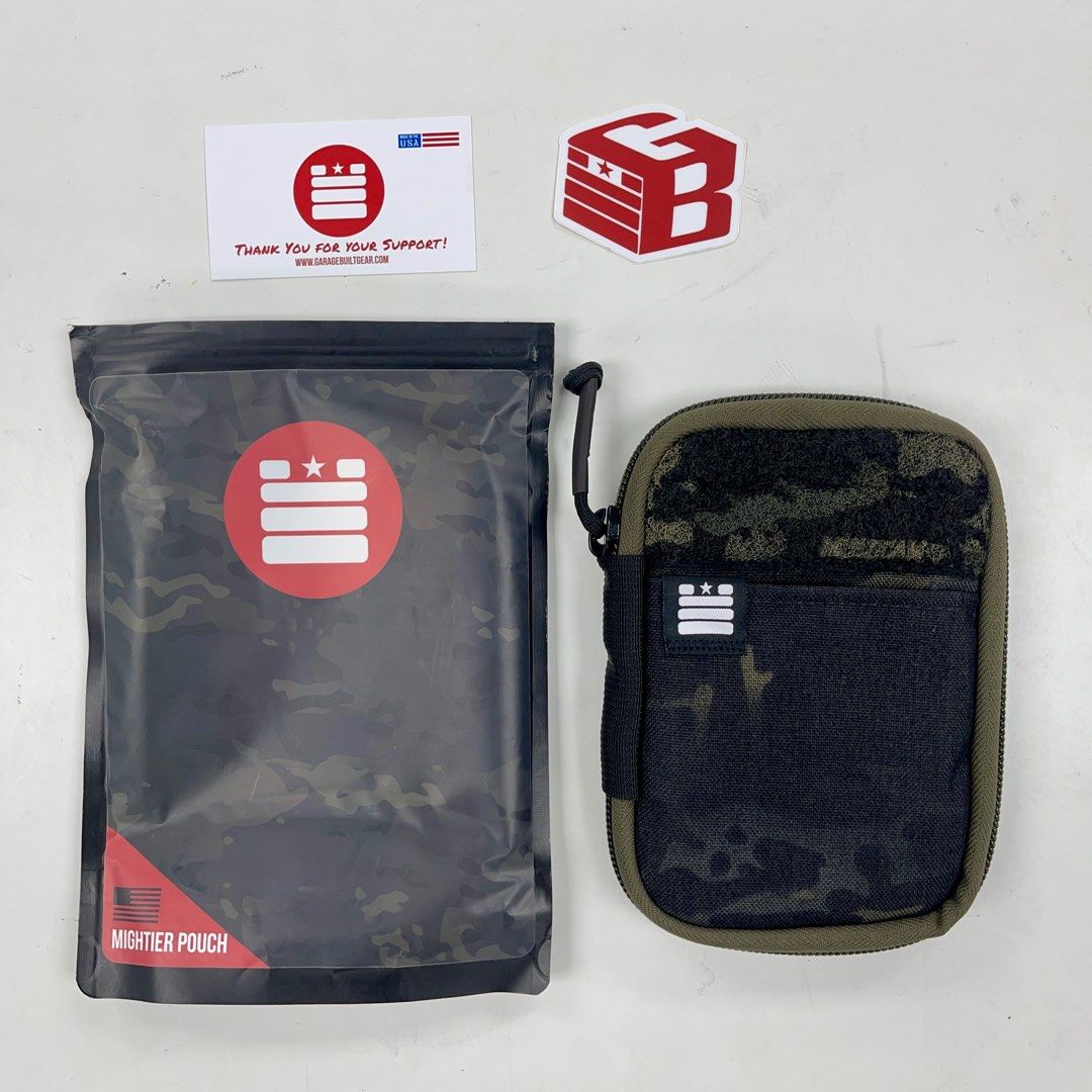 Sac à Dos Garage Built Gear Park Hopper - Toile Grise - EDC (Everyday Carry) - Neuf Avec Étiquettes