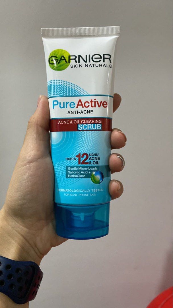Garnier face wash bright pure active anti acne Light hyalurin sakura