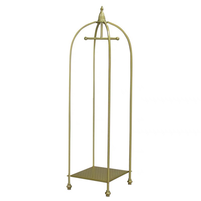 Gold Display Rack, Furniture & Home Living, Furniture, Shelves