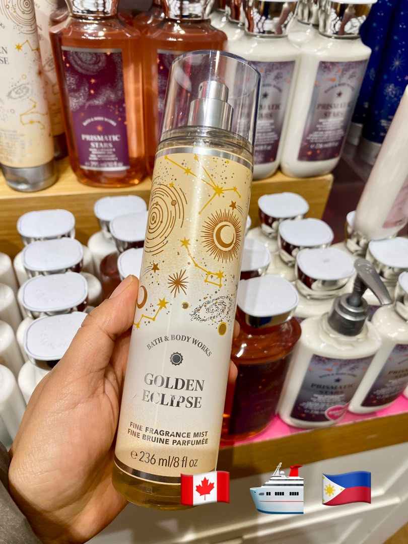 Golden Eclipse Bath and Body Works Fragrance mist, Beauty & Personal