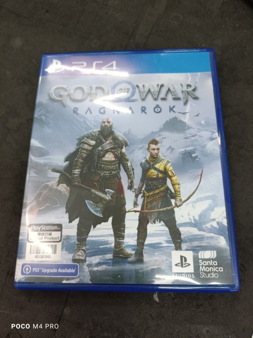 GOW Ragnarok PS4, Video Gaming, Video Games, PlayStation on Carousell