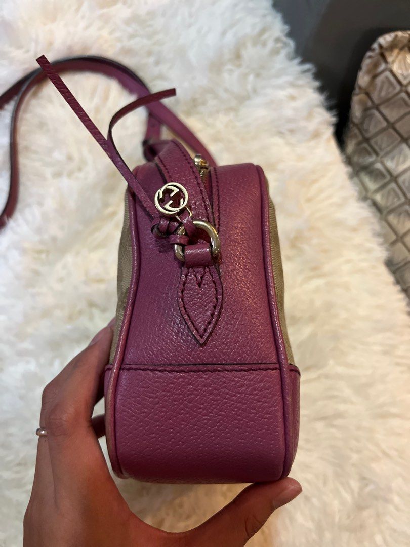 Gucci Camera Bag (Category: Luxury Bags & Wallets) located in Manila. Submitted by ccluxuryy (Listing ID 1201126806, Image 3). Description: Gucci Bree Bag Rank B With signs of usage, but still very presentable Perfect everyday bag With card slots inside FIXED PRICE Location: Merville, Paranaque Guaranteed authentic or money back 💯 .