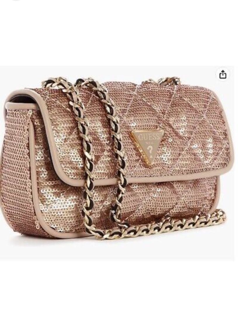 Guess rose gold bag store
