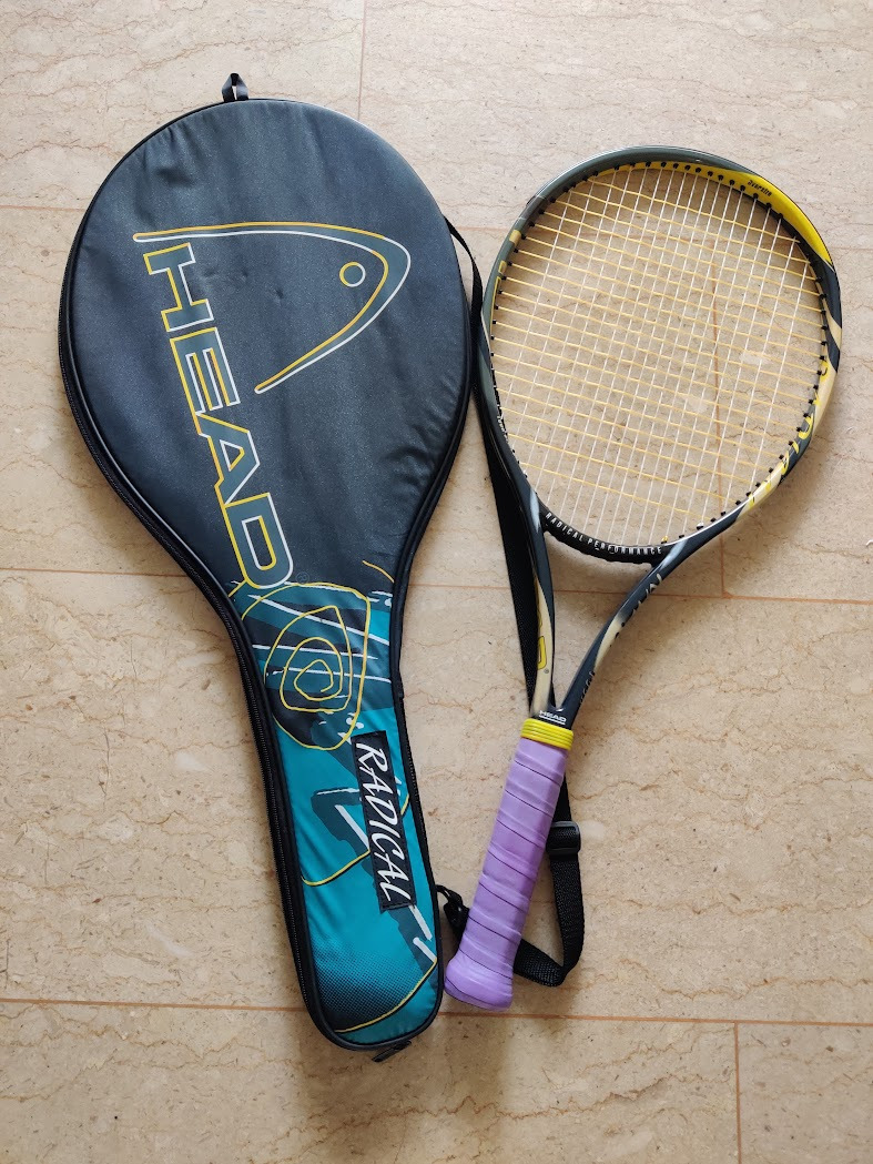 Head Radical Tour Zebra Tennis Racquet Racket Andre Agassi