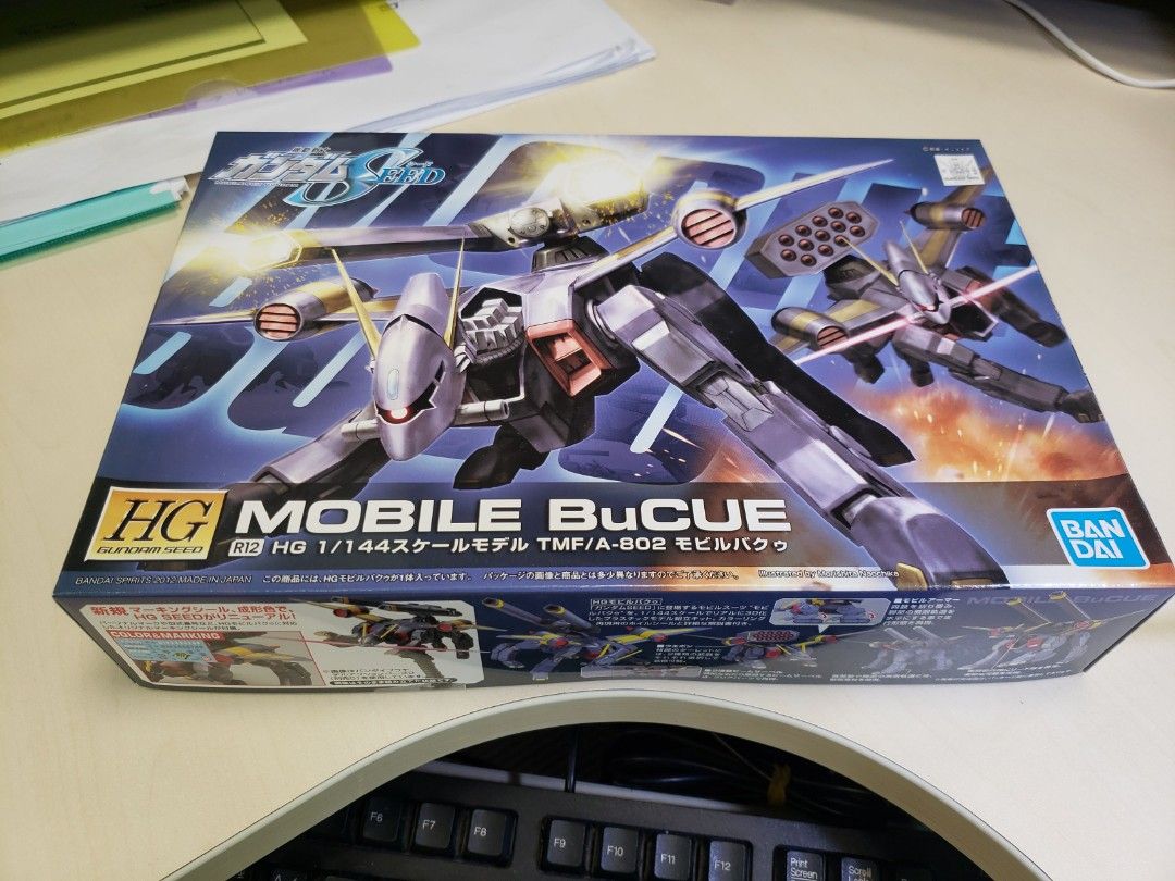 HG Gundam Seed R12 Mobile BuCUE 巴古1/144, 興趣及遊戲, 玩具& 遊戲