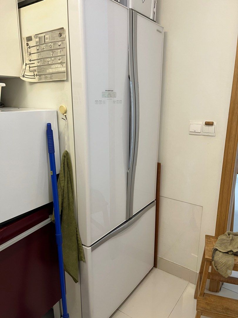 hitachi 3 door fridge TV Home Appliances Kitchen Appliances