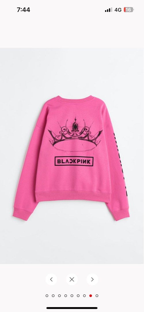 Blackpink Sweatshirt Hu0026M , Women's Fashion, Tops, Longsleeves on Carousell