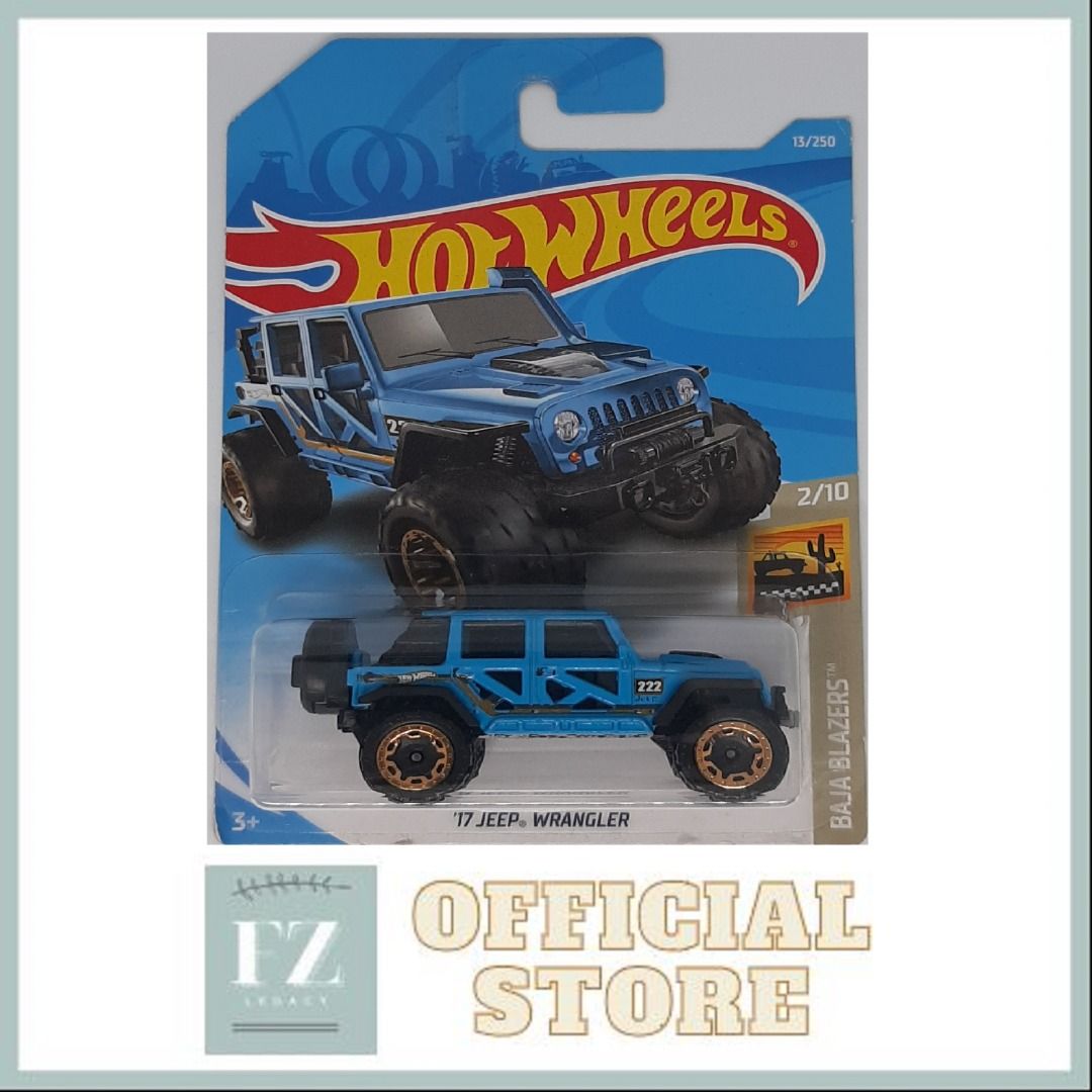 Hot Wheels Jeep Wrangler, Hobbies & Toys, Toys & Games on Carousell