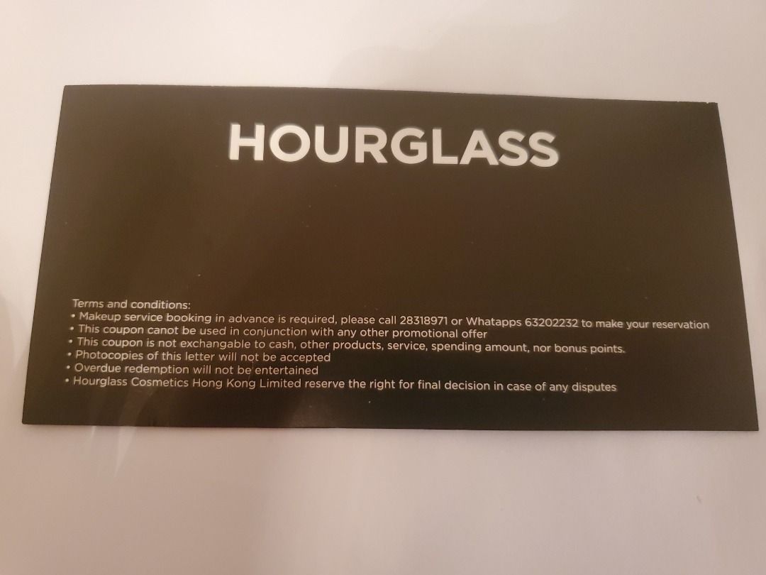 Hourglass 2025 cosmetics hk