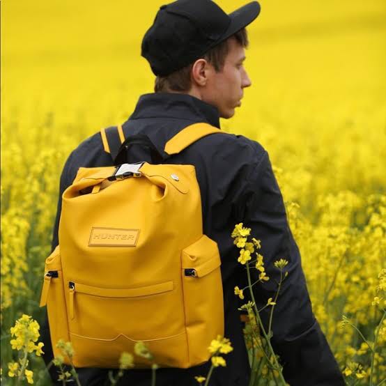 hunter yellow backpack original Women s Fashion Bags Wallets