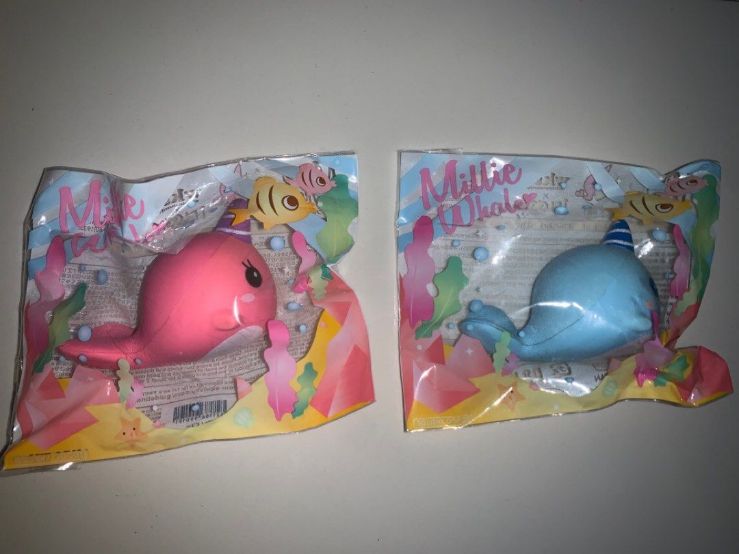 iBloom MINI Millie Billie Whale Squishy
