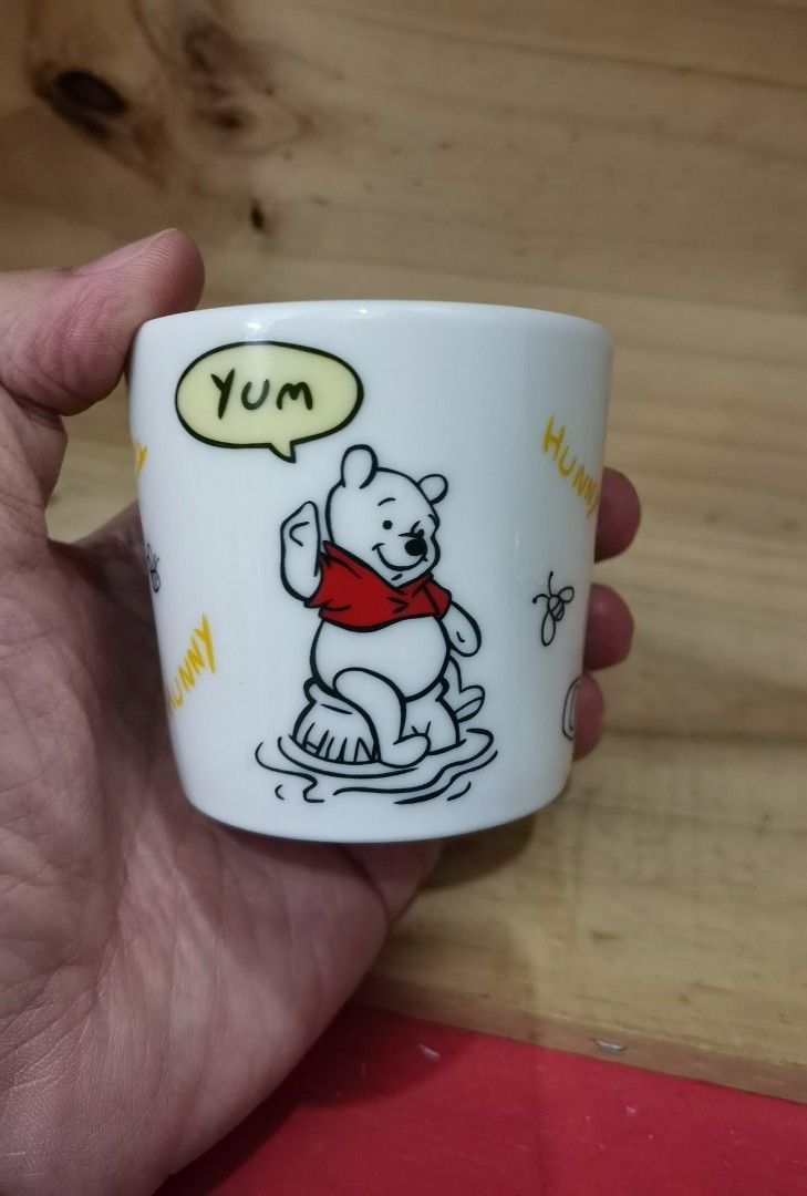 Ichiban Kuji Winnie The Pooh 95th Annivesary Cup, Furniture & Home 