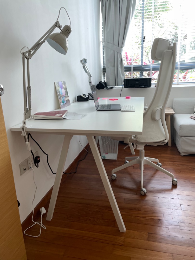 IKEA desk, Furniture & Home Living, Furniture, Other Home Furniture on