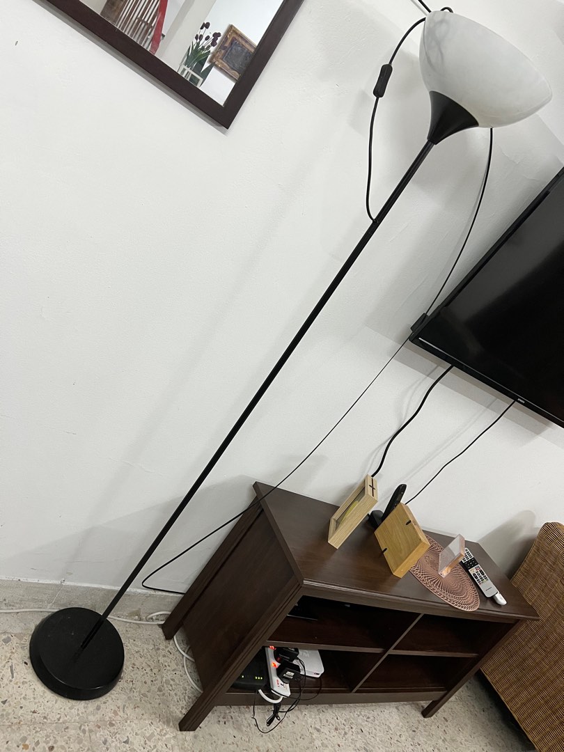 Ikea lamp floor uplighter, Furniture & Home Living, Lighting & Fans