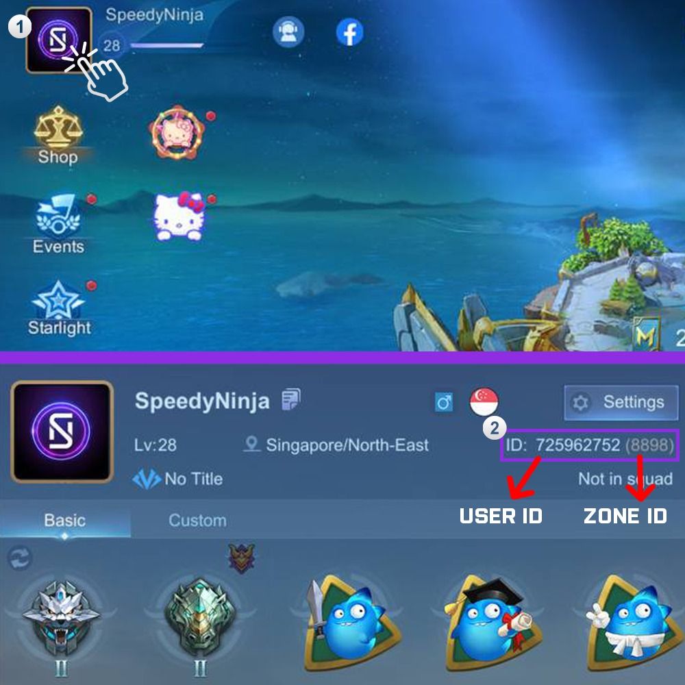 INSTANT 24 7 Cheapest Instant Mobile Legends Diamonds Top Up top up ml diamond mlbb diamonds recharge SpeedyNinja Store