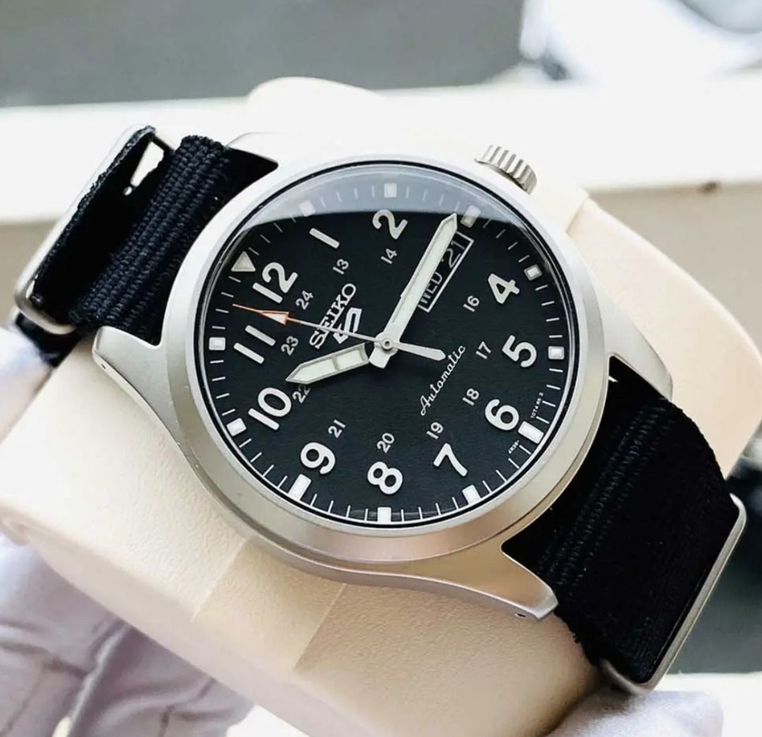 Mens automatic discount field watch
