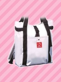 [INSTOCKS] TOREBA Sanrio Hello Kitty - 2-way Functional Backpack (White)