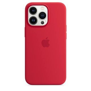 IPHONE 13 PRO MAX Product Red Silicone Casing (Magsafe)
