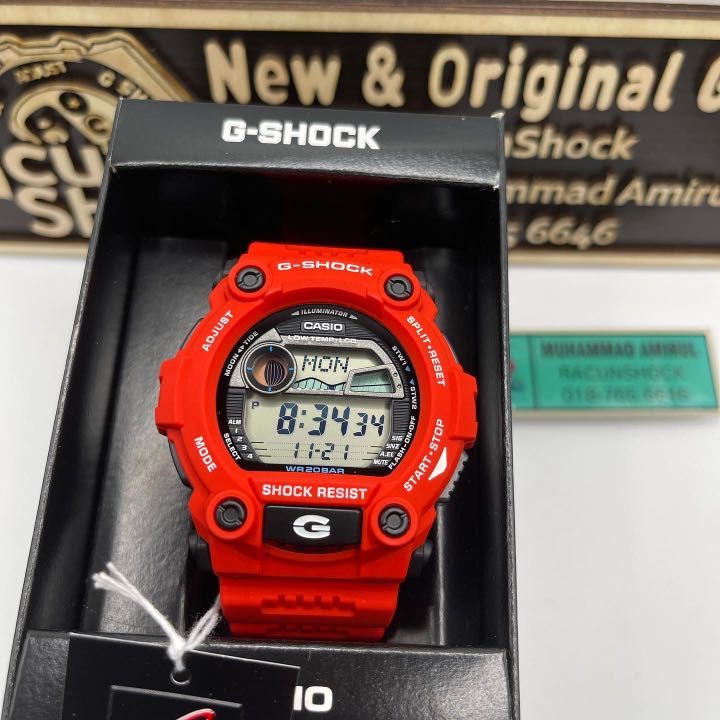 Jam mat moto 2025 merah