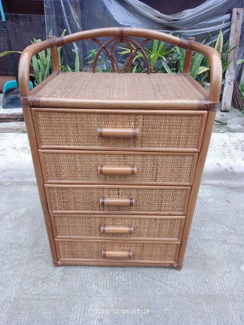 Japan surplus, Small ratan drawer, 2,800,,,, Furniture & Home Living