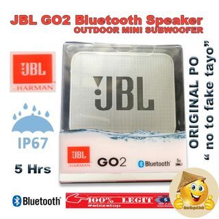 JBL GO2 Portable Bluetooth Speaker "Not Fake" Mini Outdoor Subwoofer Speaker Phone