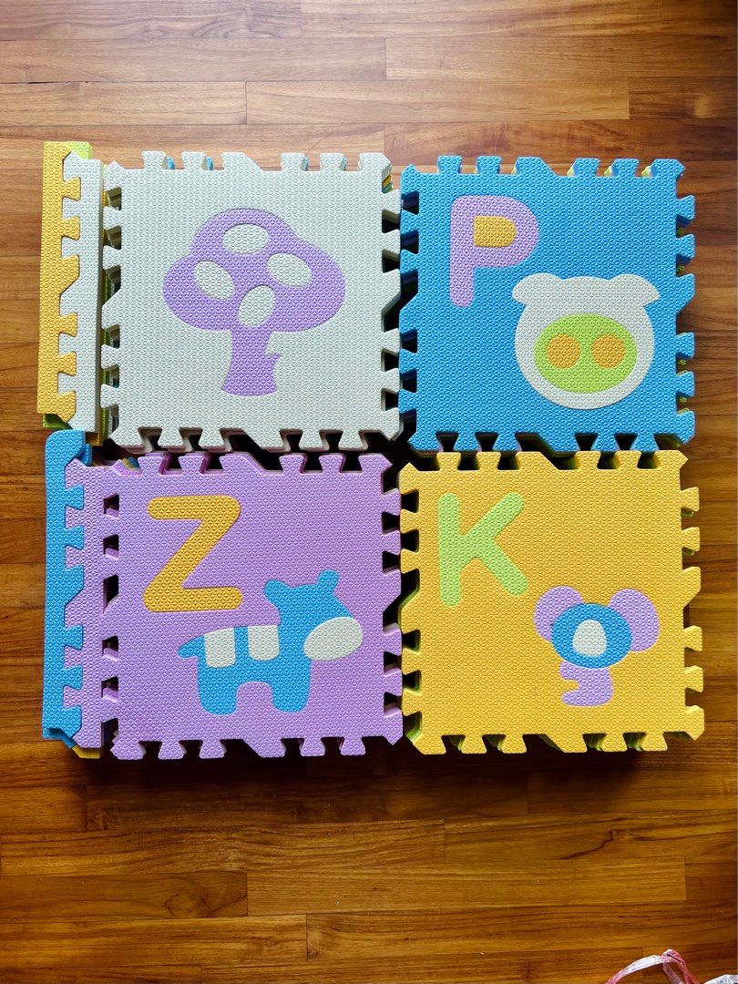 Jigsaw baby playmat, Babies & Kids, Infant Playtime on Carousell